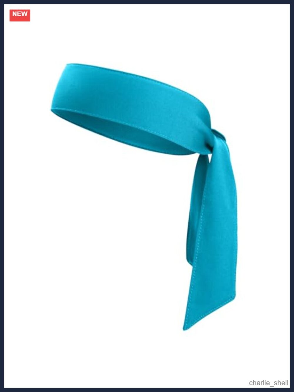 Adjustable Elastic Tie Back Sports Headband Sweat Wicking Workout